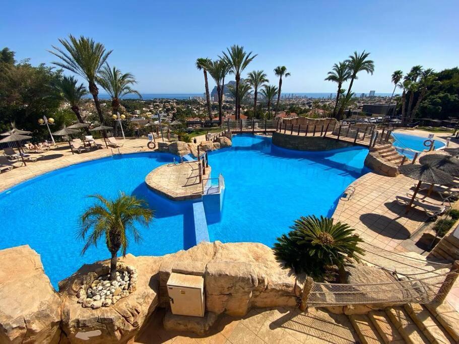 Canario Apartment - Imperial Park - Sea View, 6 Pools, Terrace Calpe Exterior foto